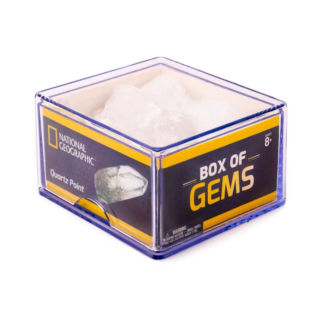 Find The National Geographic Quartz Point Box Of Gems At Michaels Find The National Geographic Quartz Point Box Of Gems At Michaels